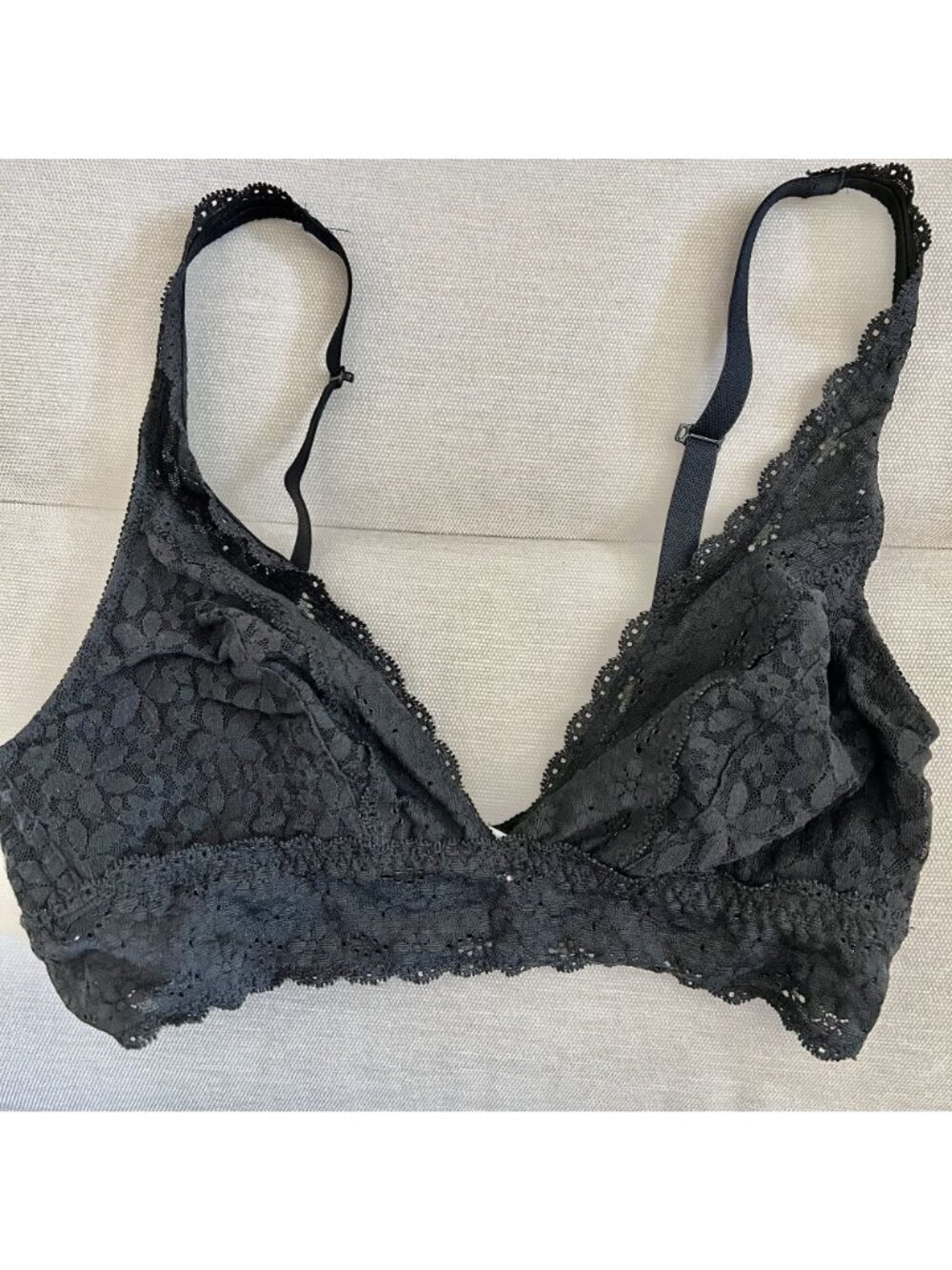 Wacoal Halo Lace Wire Free Bra, Convertible Straps, Fully Lined Sz 36 EUC Comfy - Picture 3 of 5